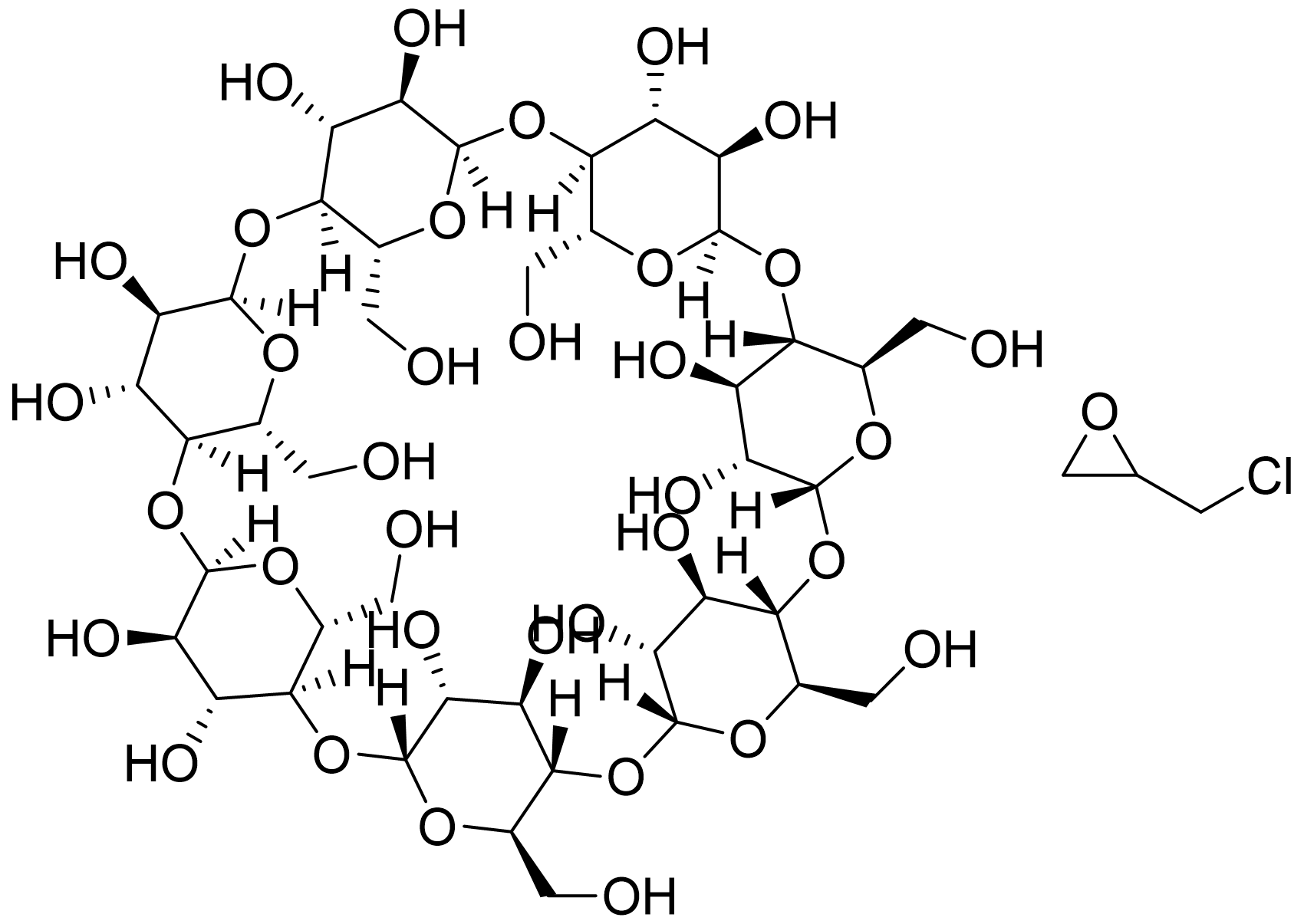 β-Cyclodextrin Epichlorohydrin Polymer